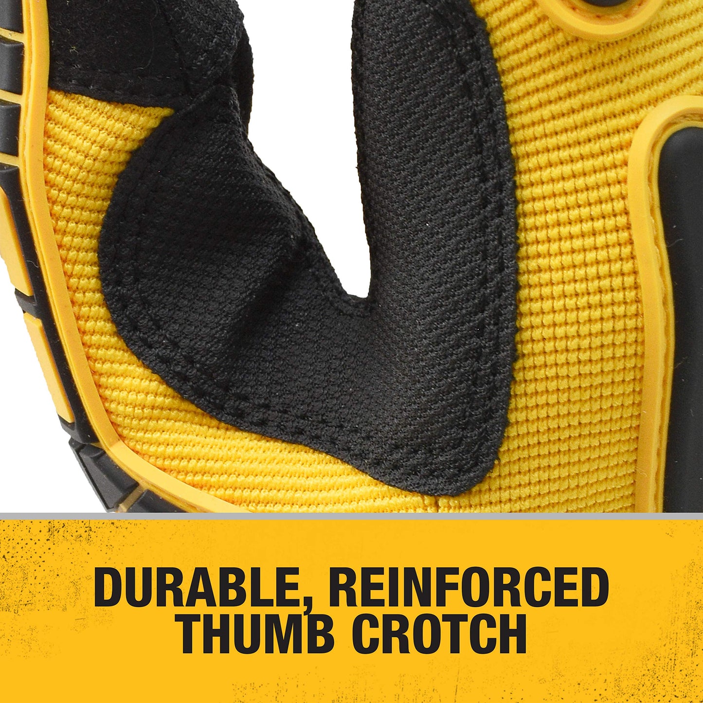 DEWALT DPG781 Performance Mechanic Work Glove with TPR Impact Protection and Anti-Slip Grip - Medium (1 Pair)