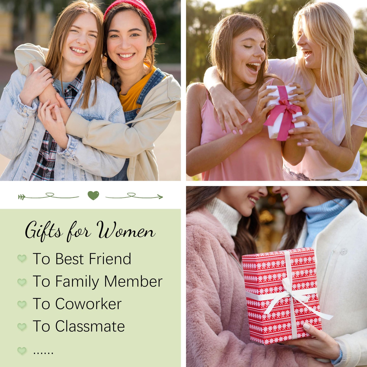 JoycuFF Birthday Gifts for Women, Christmas Stocking Stuffers for Teens c Birthday Gifts for Mom Daughter Grandma Sister Friends Coworker