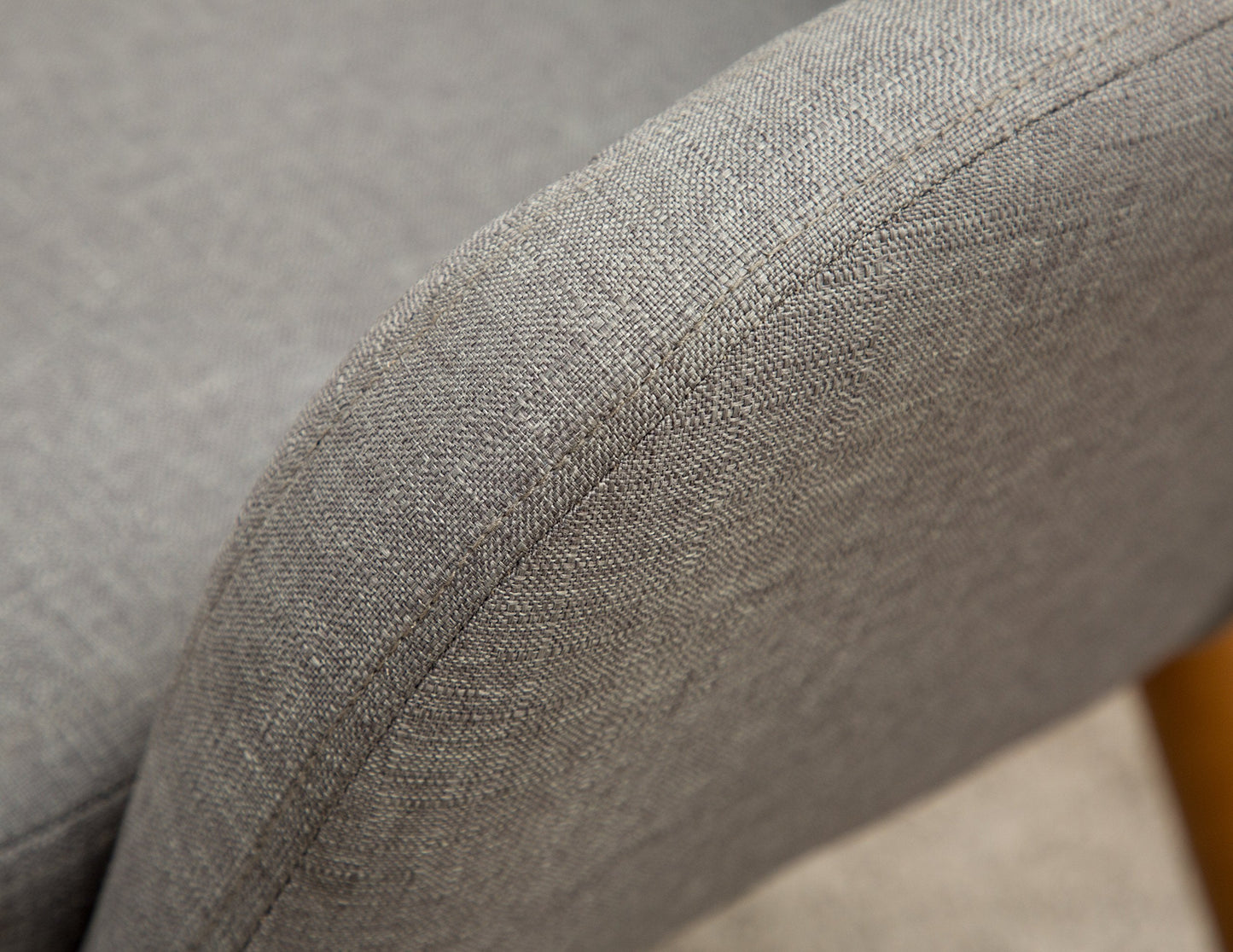 Roundhill Furniture Tuchico Contemporary Fabric Accent Chair,Arm Rest, Gray
