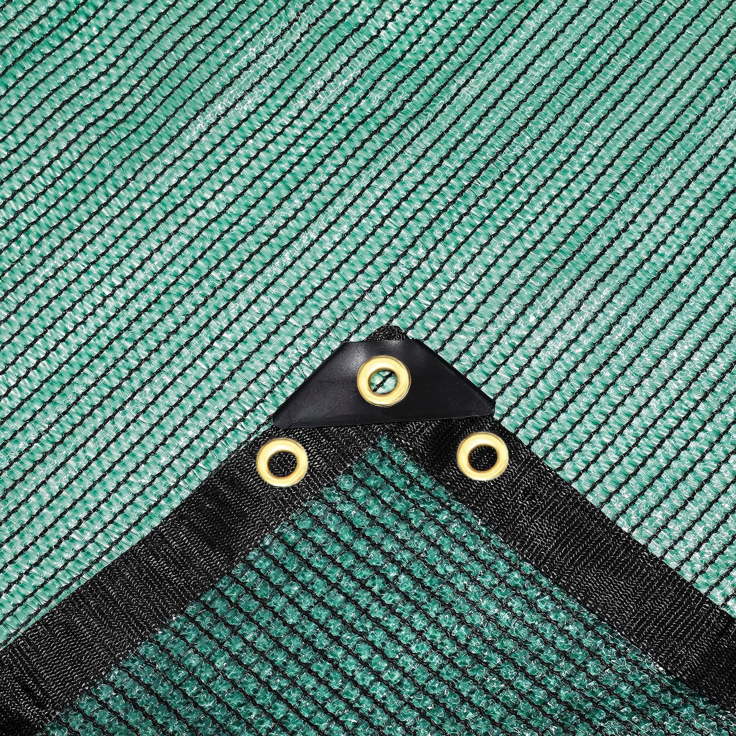 E.share 70% Green Colored Shade Cloth 6ft x 8ft Sun Shade Netting with Grommets, Breathable UV Block Balanced Shade for Garden Plants Patio Pergola Chicken Coop Kennel