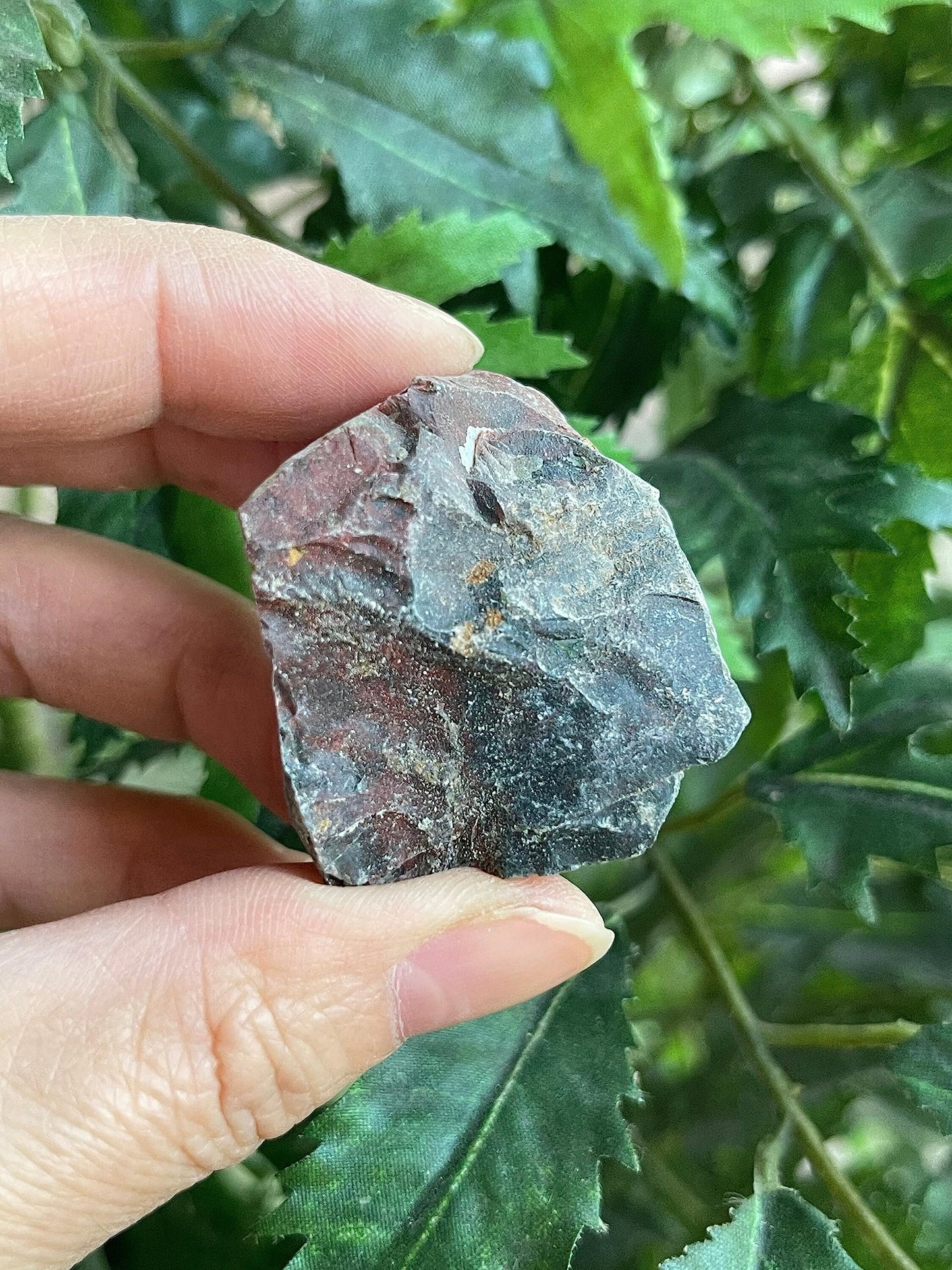 GAF TREASURES Wholesale Raw Bloodstone Crystals, Natural Bloodstone Stone, Natural Rough Bloodstone Crystals, Bloodstone Rough, Bloodstone Healing Crystals (Bloodstone, 0.5 Pound)