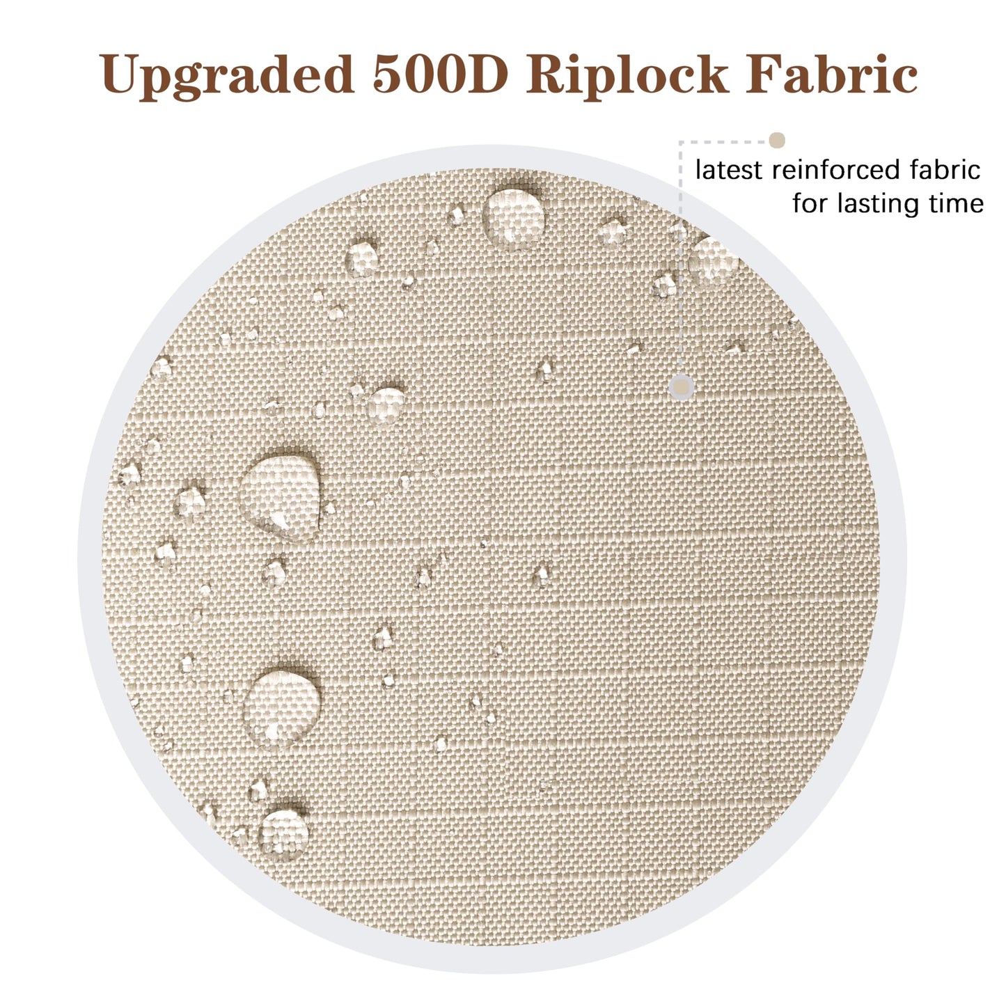 SCOCANOPY Light Beige Replacement Canopy Compatible with Big Lots Wilson & Fisher Jefferies Gazebo Model A101013211
