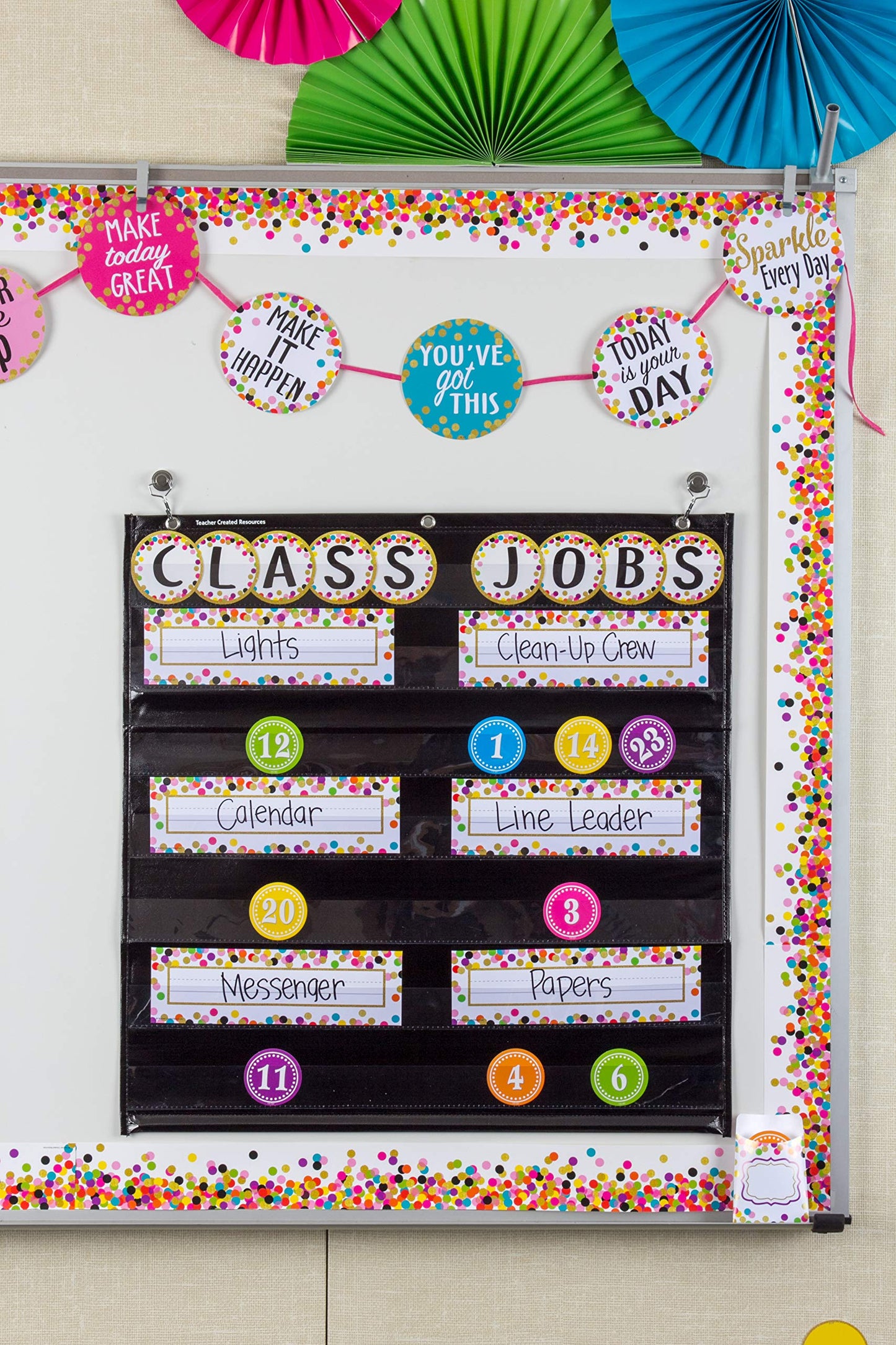 Teacher Created Resources Confetti Name Plates (TCR5886)