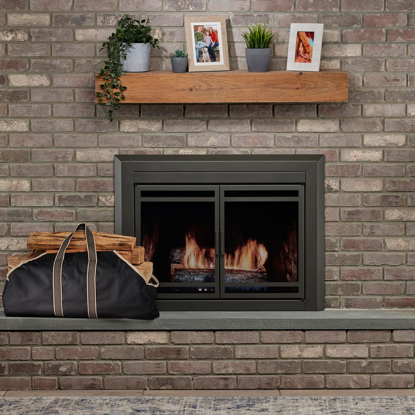 UniFlame Heavy Weight Firewood Log Tote with Closed Ends