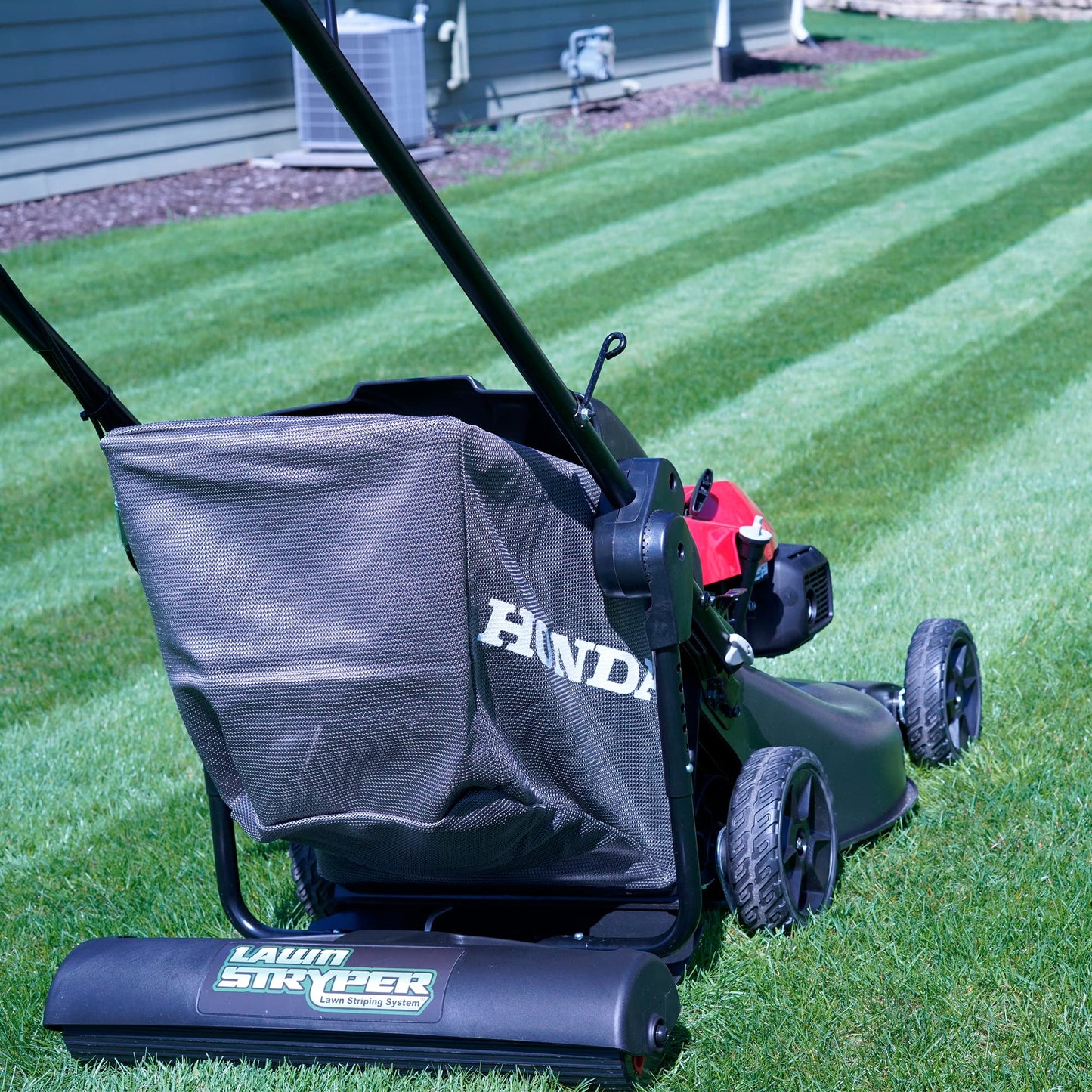 Lawn Stryper- Generation 3 Lawn Striping System/Stripe Your Lawn Like A Ballpark/ONLY Works with Honda 20"-22" Residential Walk-Behind Lawn Mowers