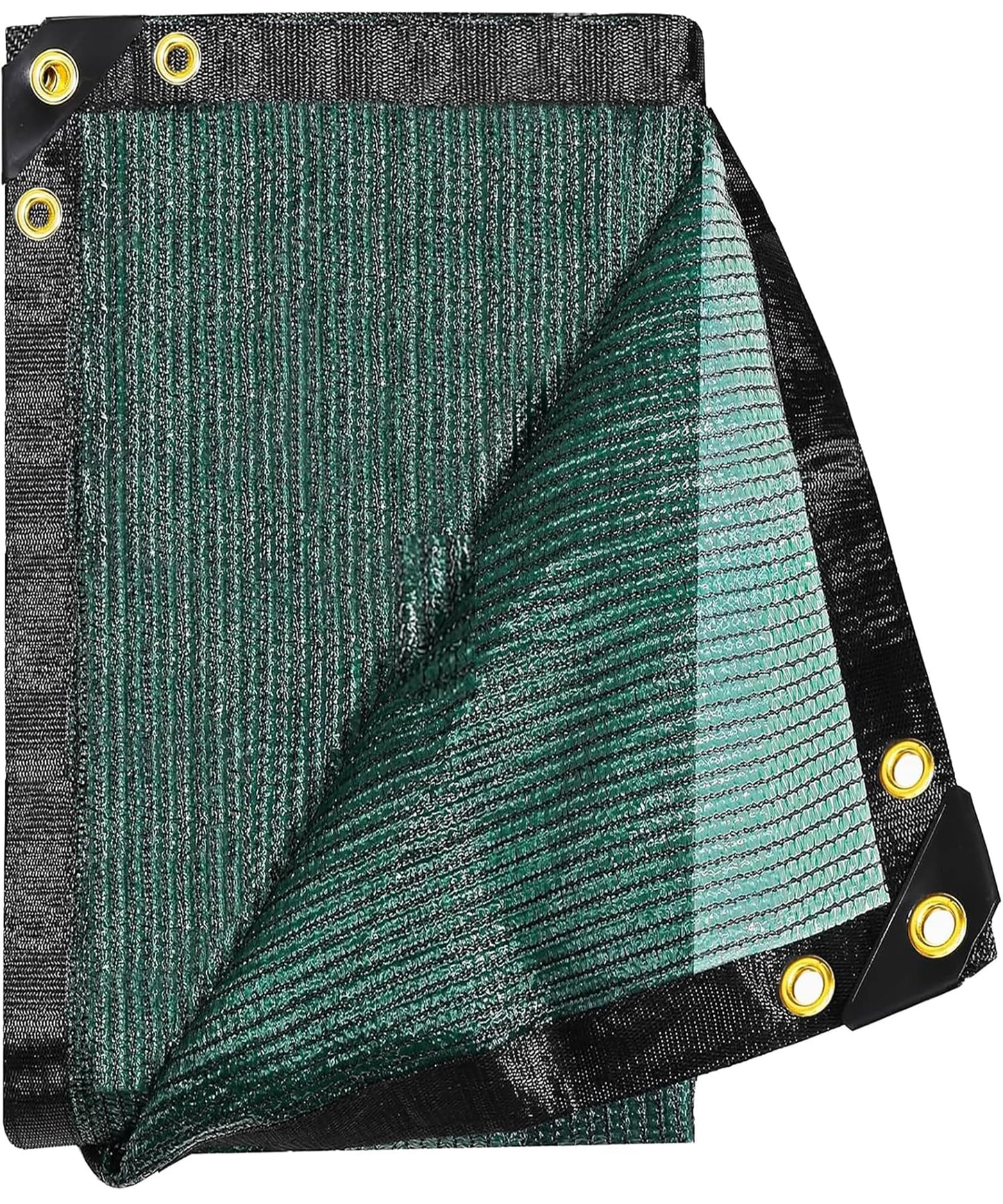 E.share 70% Green Colored Shade Cloth 6ft x 8ft Sun Shade Netting with Grommets, Breathable UV Block Balanced Shade for Garden Plants Patio Pergola Chicken Coop Kennel