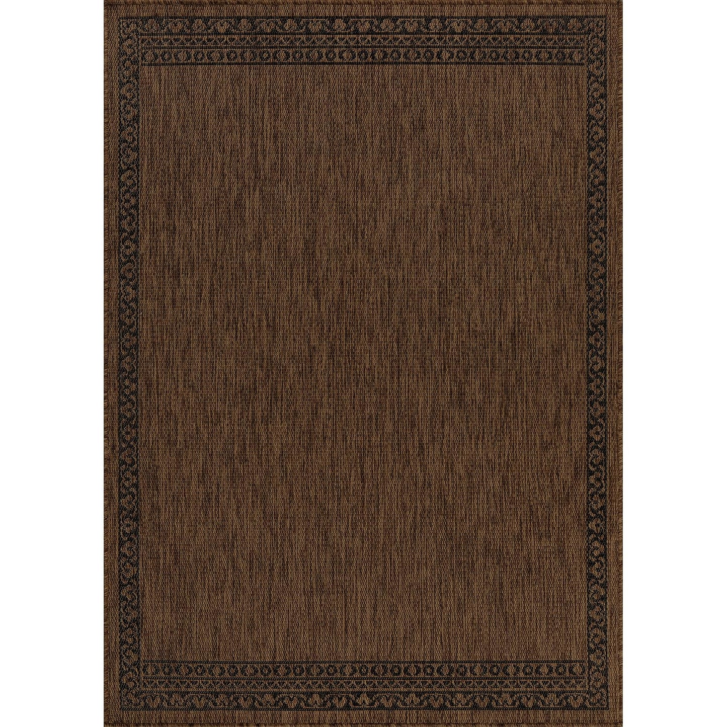 Washable Outdoor Rug 6x9 Modern Area Rugs Outdoor Carpets Bordered Pattern Non Shedding Waterproof Easy Clean Patio Deck Porch Living Room Bedroom Garden RV (6 X 9 Gold)