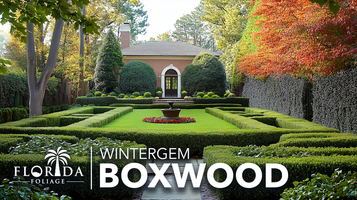 Winter Gem Boxwood | 20 Live Plants | Buxus microphylla Japonica ‘Winter Gem’ | Compact Evergreen Shrubs | Formal Garden Plants for Borders