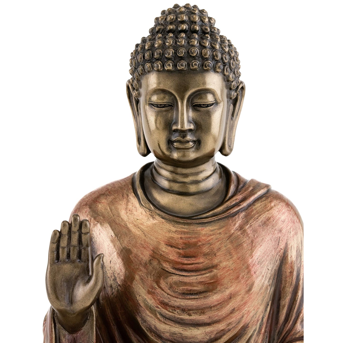 Top Collection Meditating Shakyamuni Buddha Statue Touching the Earth - The Enlightened One Sculpture in Premium Cold Cast Bronze- 9-Inch Supreme Buddha Figurine