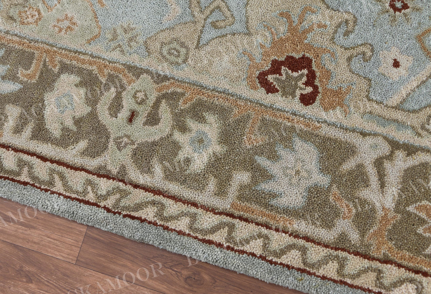 Blackamoor Channing New Handmade Woolen Tufted Rug Masterpiece Design Fine Wool Pile,Durability Ideal for Living Rooms | All Charges are Included in The Final Price (2'.6" x6' Runner (80cm x 180cm))