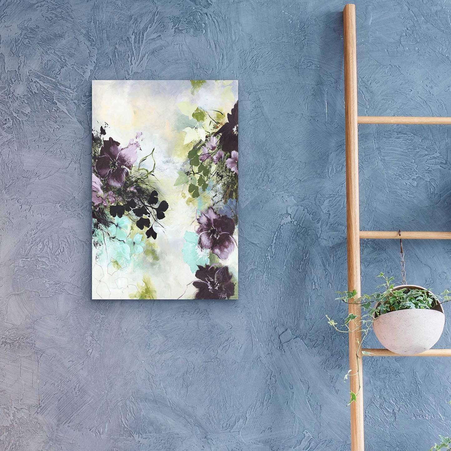 Epic Art 'Flower Blush 2' by Design Fabrikken, Acrylic Glass Wall Art, 16"x24"