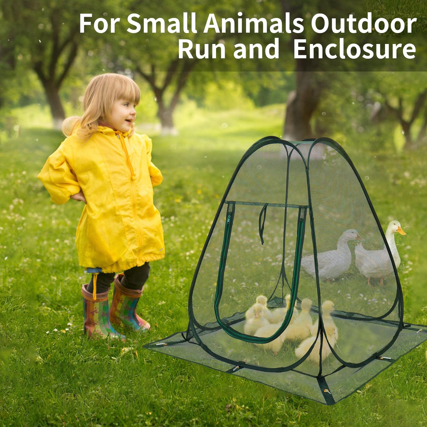 Homiton 2 Packs Pop up Garden Netting Cover Plant Guard Cover with 16 Stakes Bird Plant Tent Protector for Vegetables Fruits Flowers (2, 28 * 28 * 32 inch)
