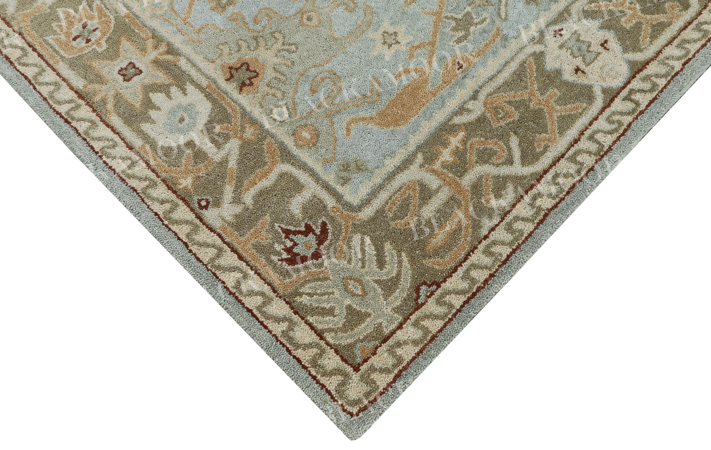Blackamoor Channing New Handmade Woolen Tufted Rug Masterpiece Design Fine Wool Pile,Durability Ideal for Living Rooms | All Charges are Included in The Final Price (2'.6" x6' Runner (80cm x 180cm))