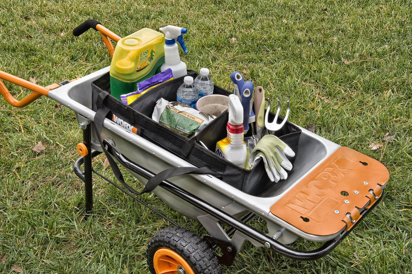 Worx WA0234 Aerocart Wheelbarrow Adjustable Tub Organizer