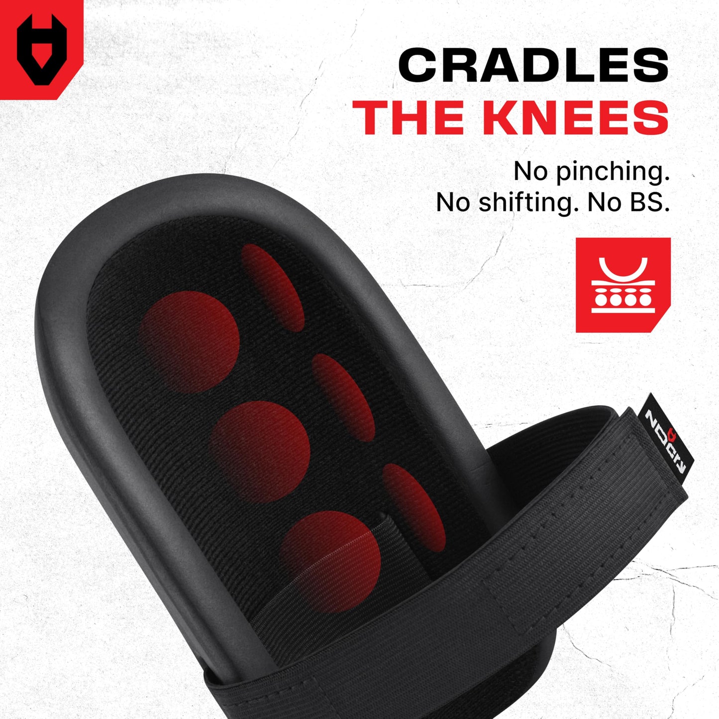 NoCry Gardening Knee Pads for Women and Men – Waterproof Foam Padding in a Lightweight Yet Durable Design; Easy to Wear with Adjustable Elastic Hook-and-Loop Straps – Ideal for the Garden and Yard Work