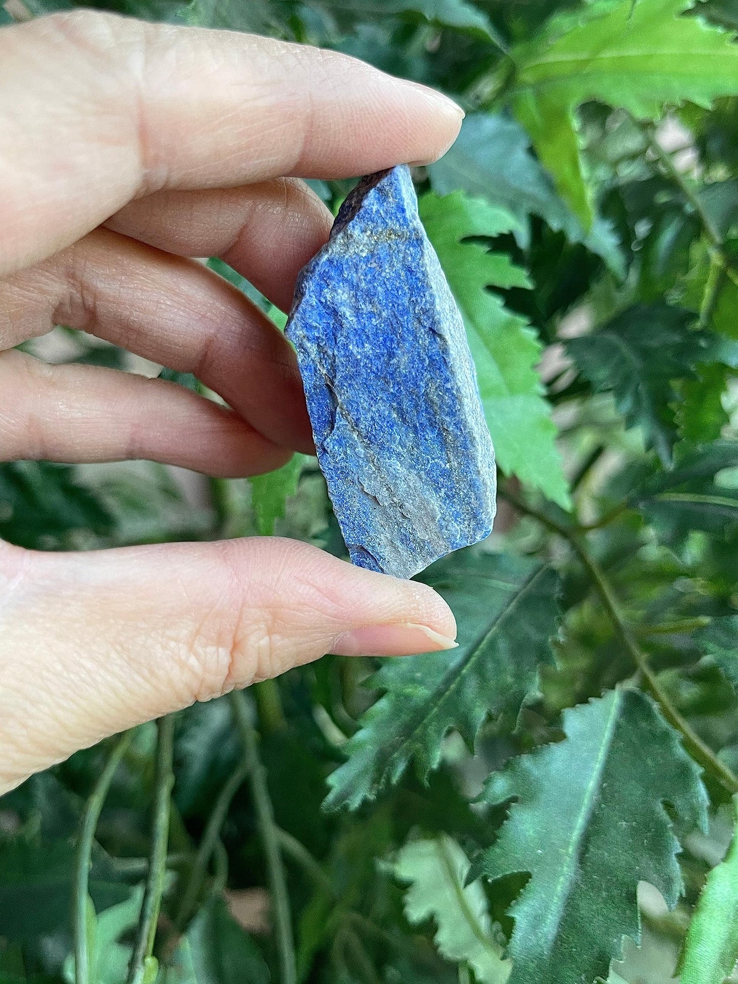 GAF TREASURES Wholesale Raw Lapis Lazuli Crystals, Natural Lapis Lazuli Stone, Natural Rough Lapis Lazuli Crystals, Lapis Lazuli Rough, Lapis Lazuli Healing Crystals (Lapis Lazuli, 0.5 Pound)