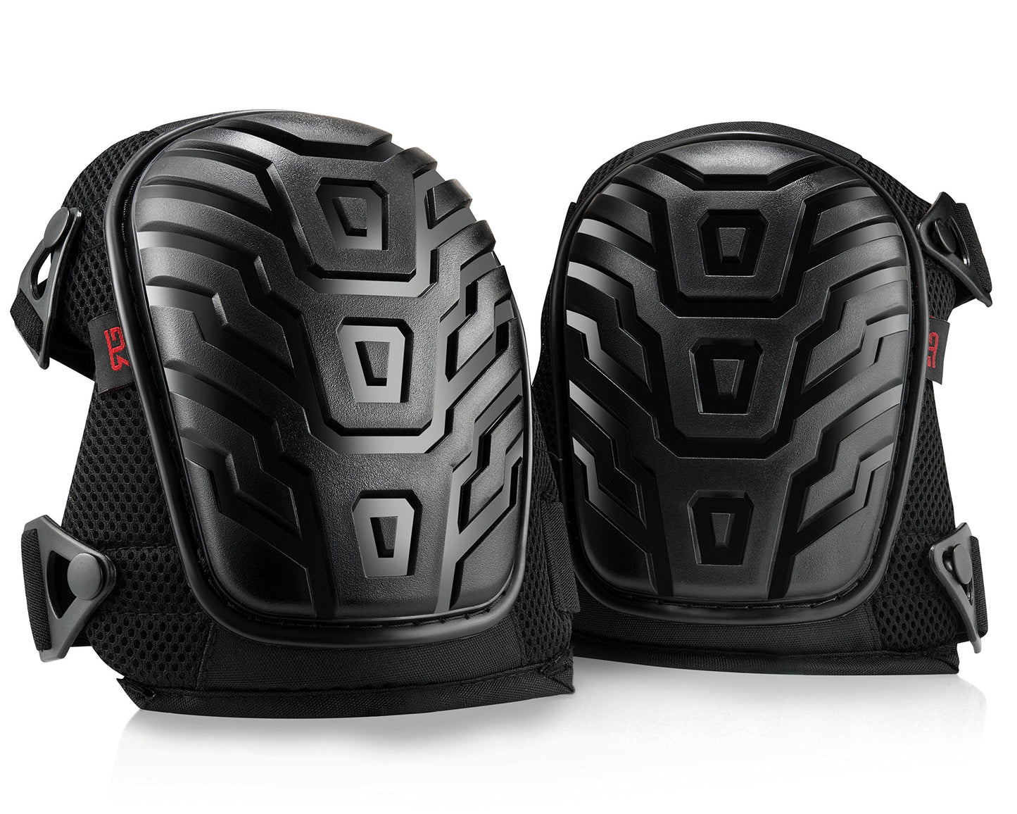 Rockland Guard Work Knee Pads for Men & Women - Professional Heavy Duty Knee Pads for Work in Construction, Flooring, Gardening, Roofing - Protective Gel Cushion Padding, Adjustable via Clip-On Straps