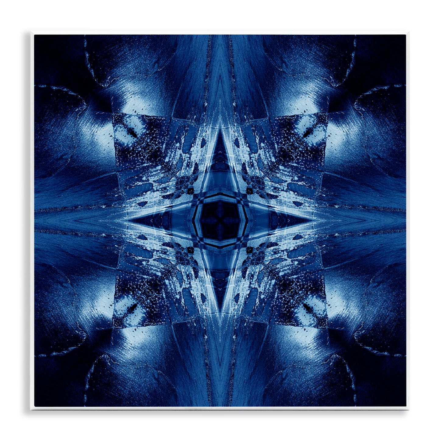 Stupell Industries Dark Mirrored Mosaic Wall Plaque Art Design by El Perkin, 12 x 12