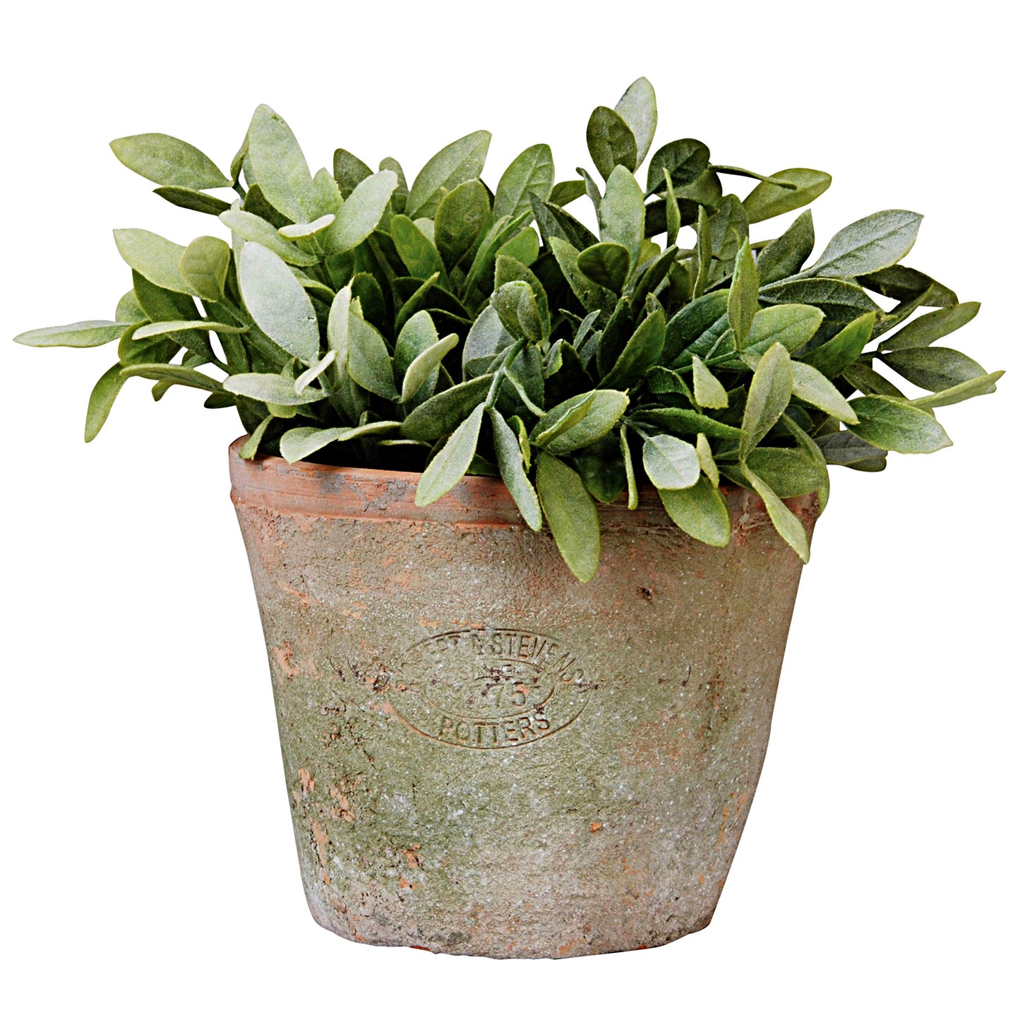 Esschert Design AT03 Aged Terracotta Round Pot, 6 x 6 x 5,Brown