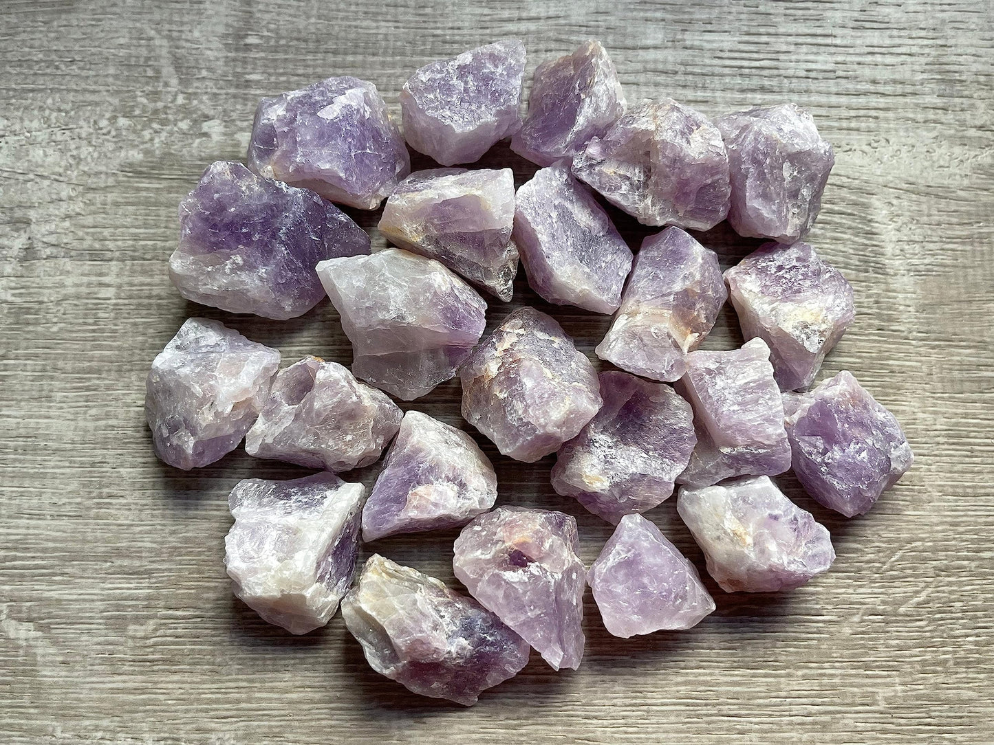 GAF TREASURES Wholesale Raw Amethyst Crystals, Natural Amethyst Stone, Natural Rough Amethyst Crystals, Amethyst Rough, Amethyst Healing Crystals (Amethyst, 0.5 Pound)