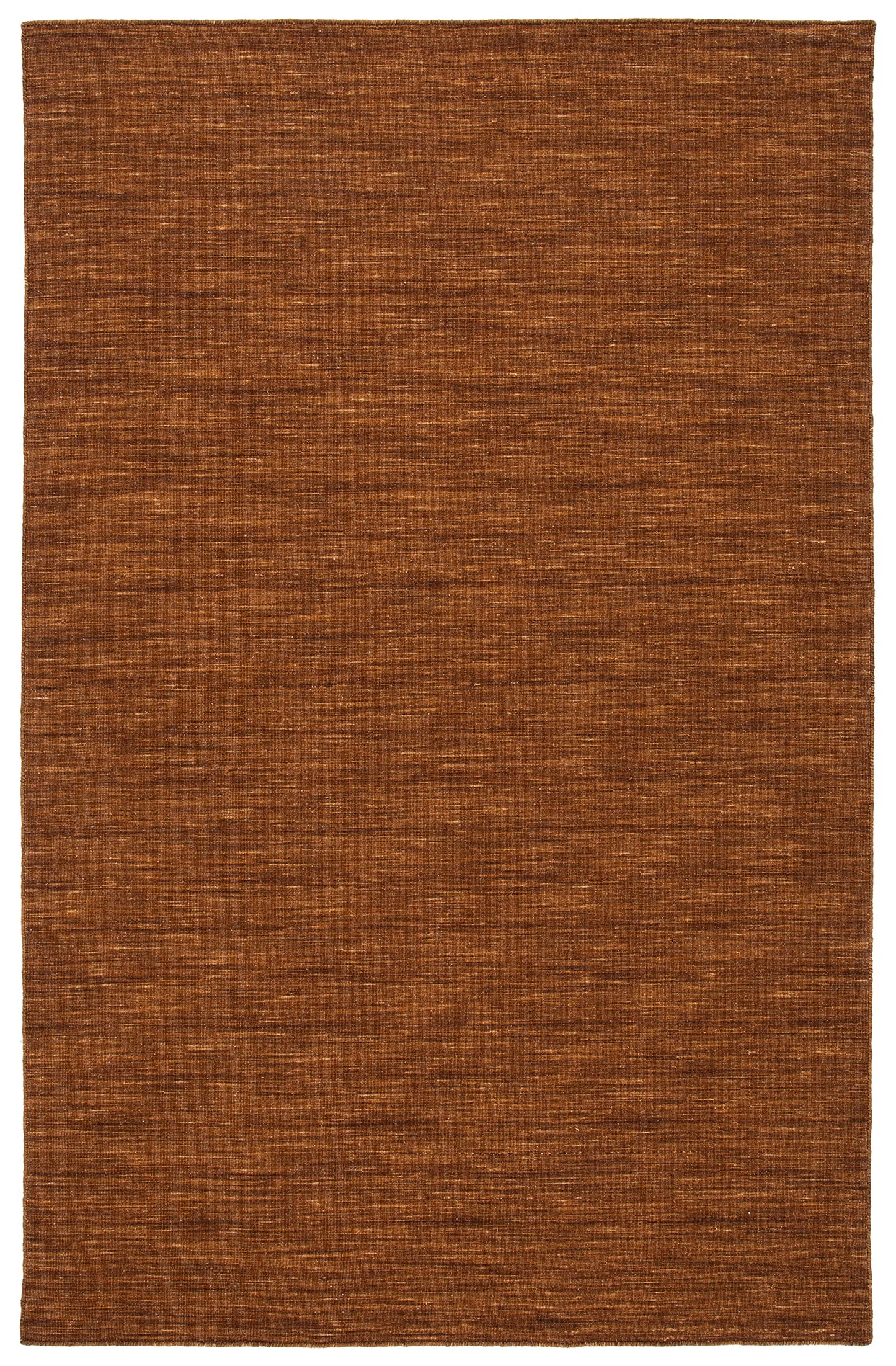 SAFAVIEH Kilim Collection Accent Rug - 4' x 6', Brown, Handmade Casual Solid Wool, Ideal for High Traffic Areas in Entryway, Living Room, Bedroom (KLM850T)