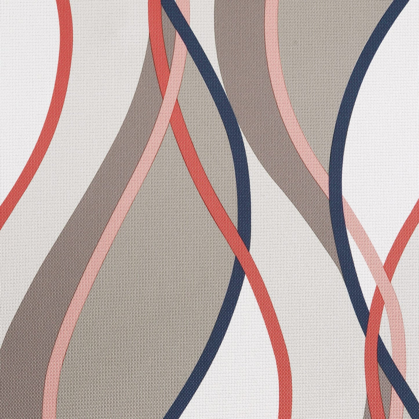 No. 918 Intersect 2-Pack Ogee Print Semi-Sheer Grommet Curtain Panel Pair