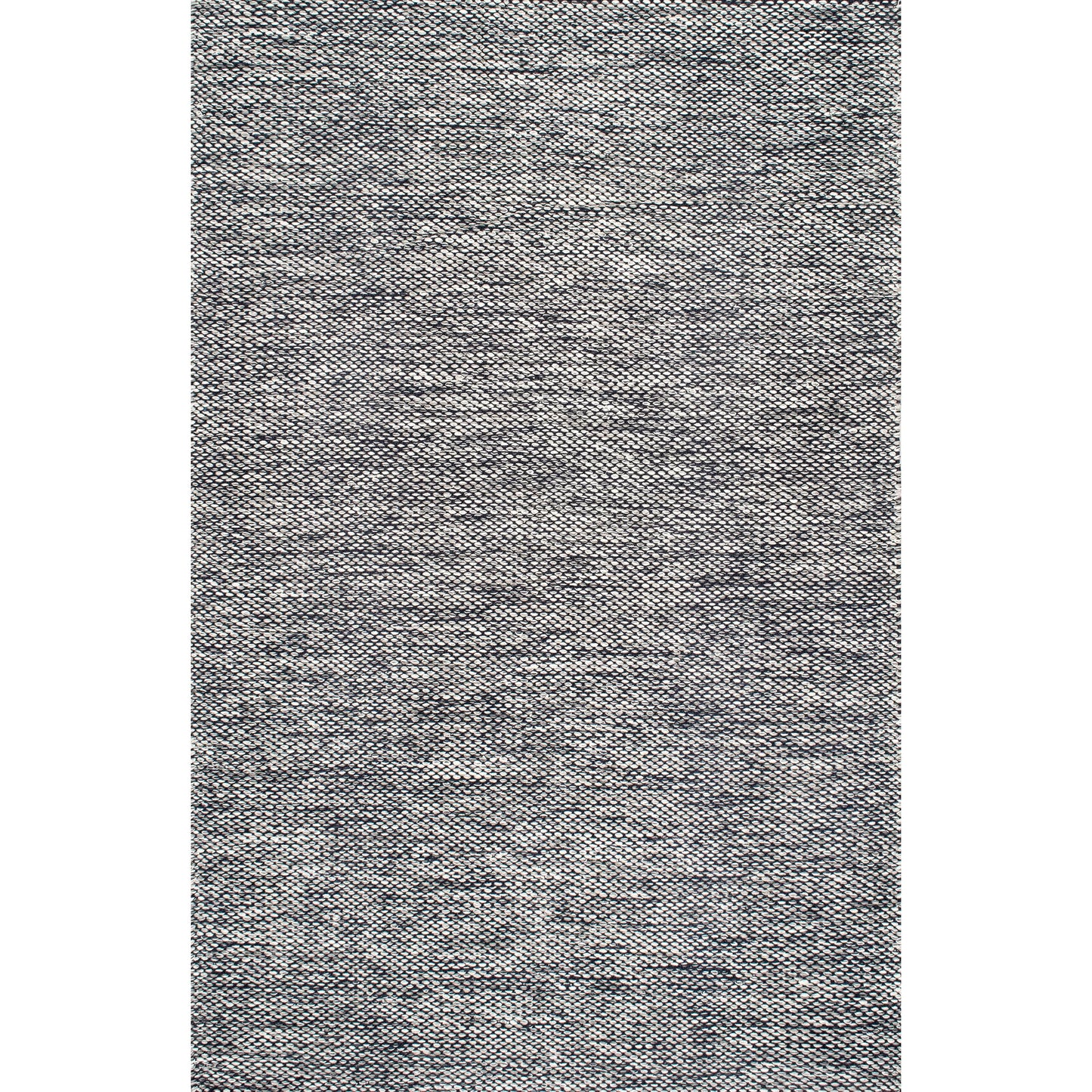 nuLOOM Alessi Solid Farmhouse Cotton Area Rug, 5x8, Grey
