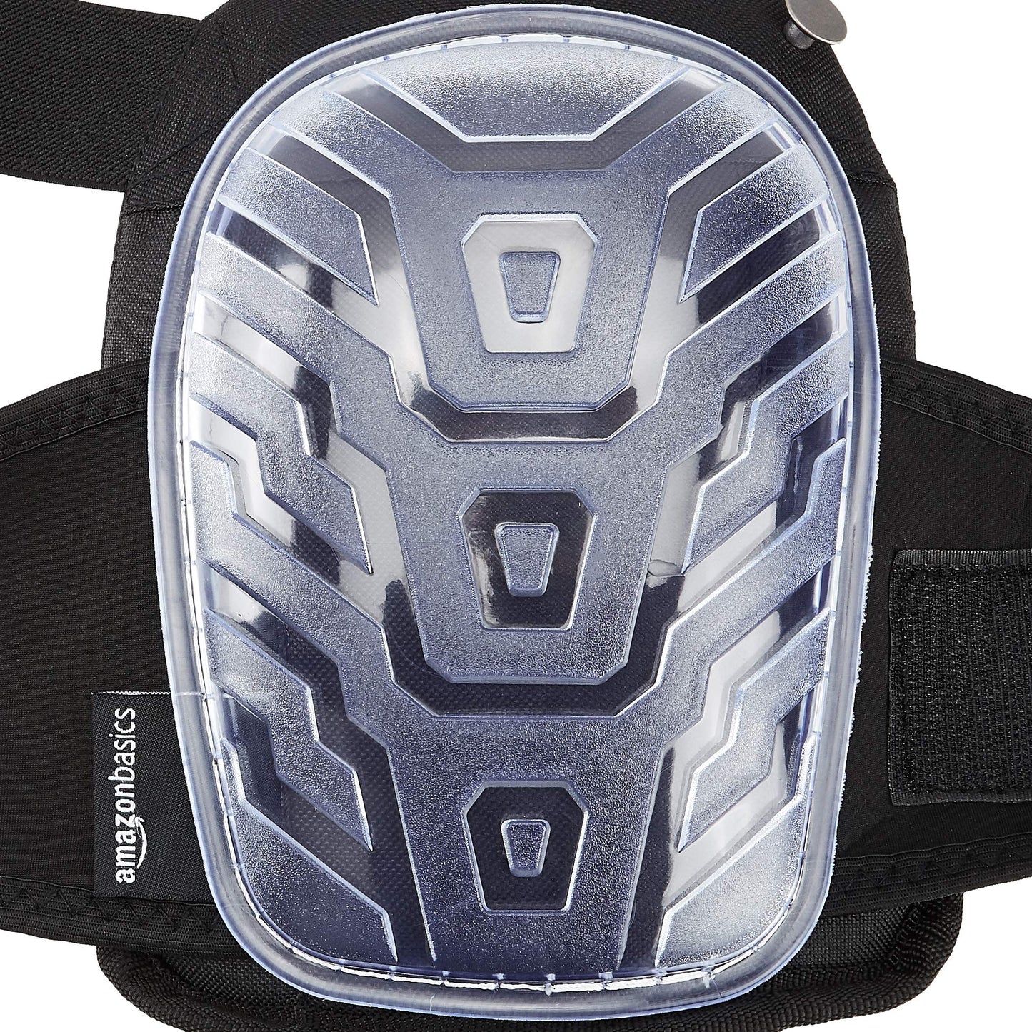 Amazon Basics Professional Gel Cushion Knee Pads - 1 Pair, Clear