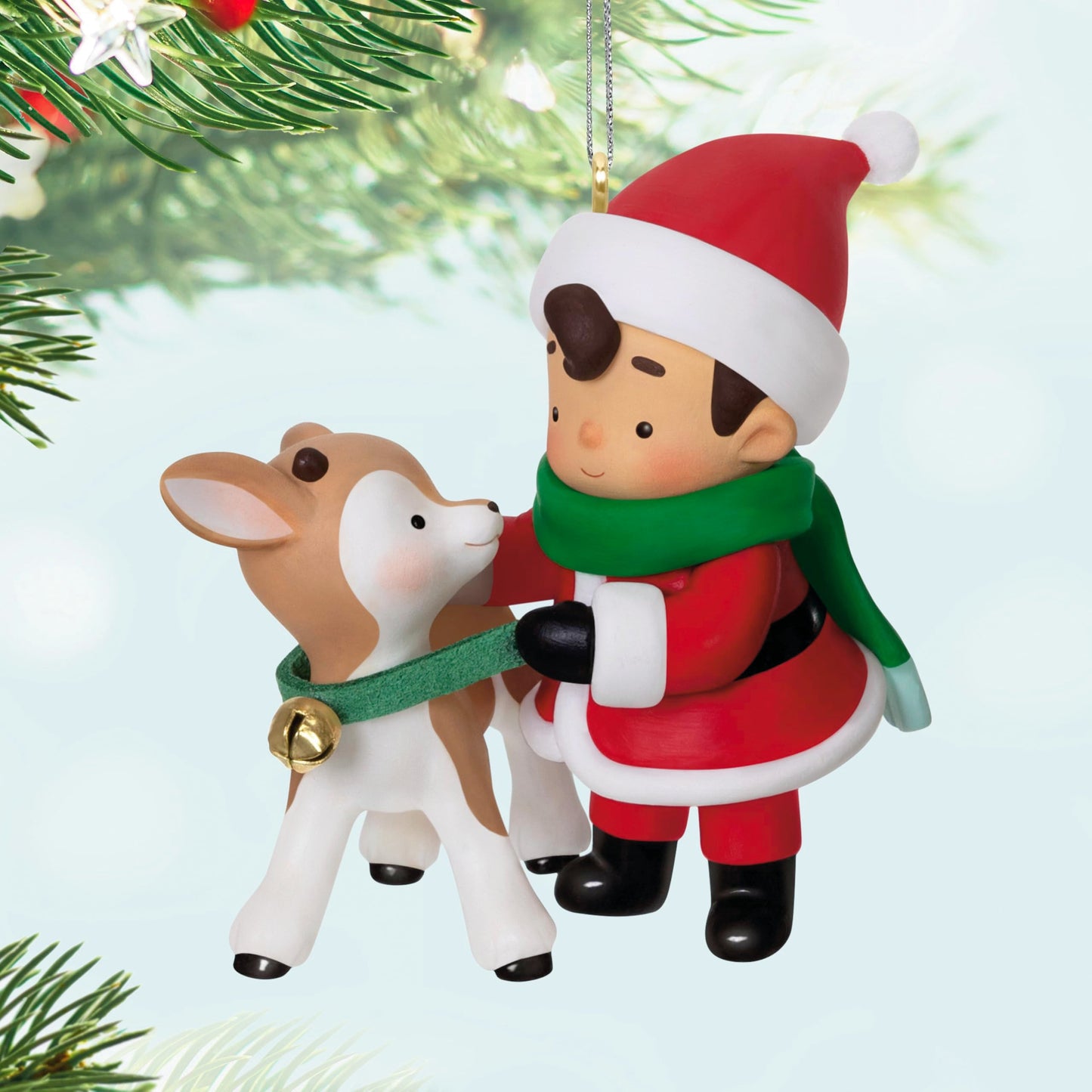 Hallmark Keepsake Christmas Ornament, Young Santa, Santa Collectors Gifts