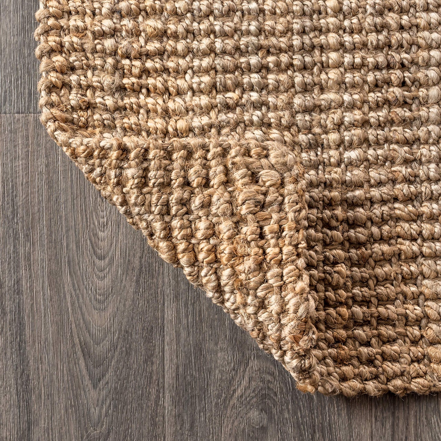 JONATHAN Y Pata Hand Woven Chunky Jute Natural Indoor Area Rug, 5x8, Bohemian, Rustic, Cottage, Easy-Cleaning for Living Room, Bedroom, Kitchen, Non-Shedding (NRF102A-5)