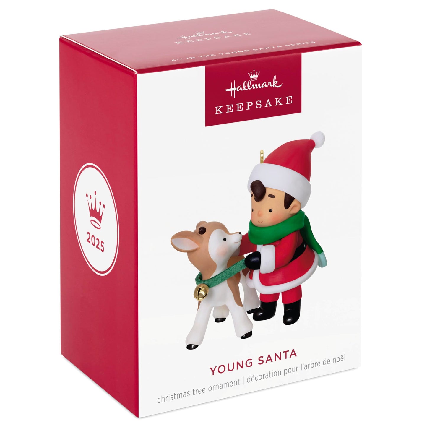 Hallmark Keepsake Christmas Ornament, Young Santa, Santa Collectors Gifts